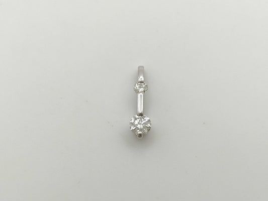 D0.560ct D0.15ct PT900 2.0g Pendant Top