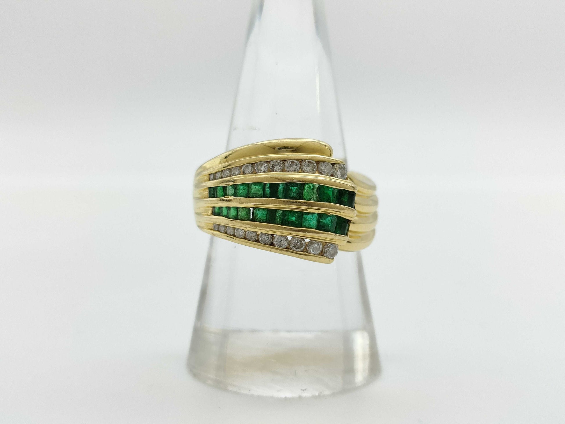 E0.70ct D0.36ct K18 9.7g Ring