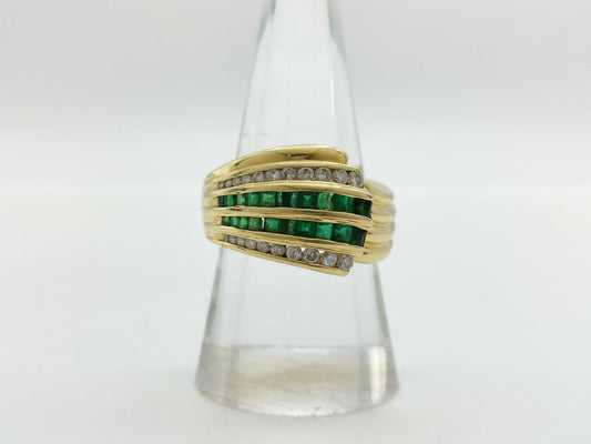 E0.70ct D0.36ct K18 9.7g Ring