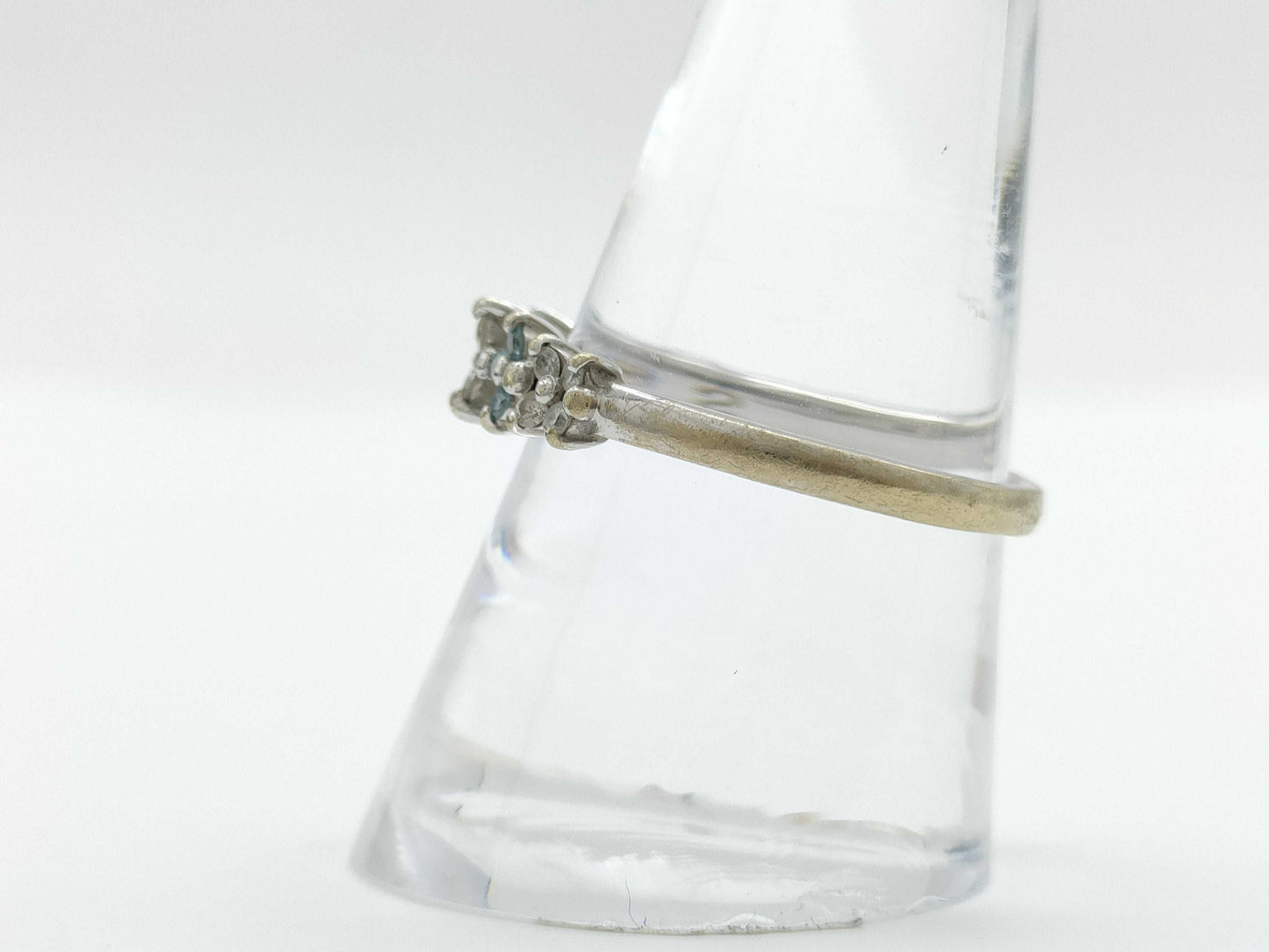 D0.32ct K18WG 3.7g Ring