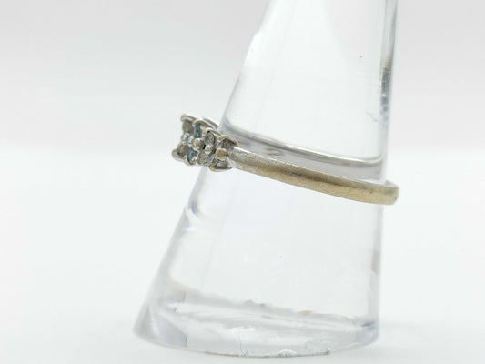 D0.32ct K18WG 3.7g Ring