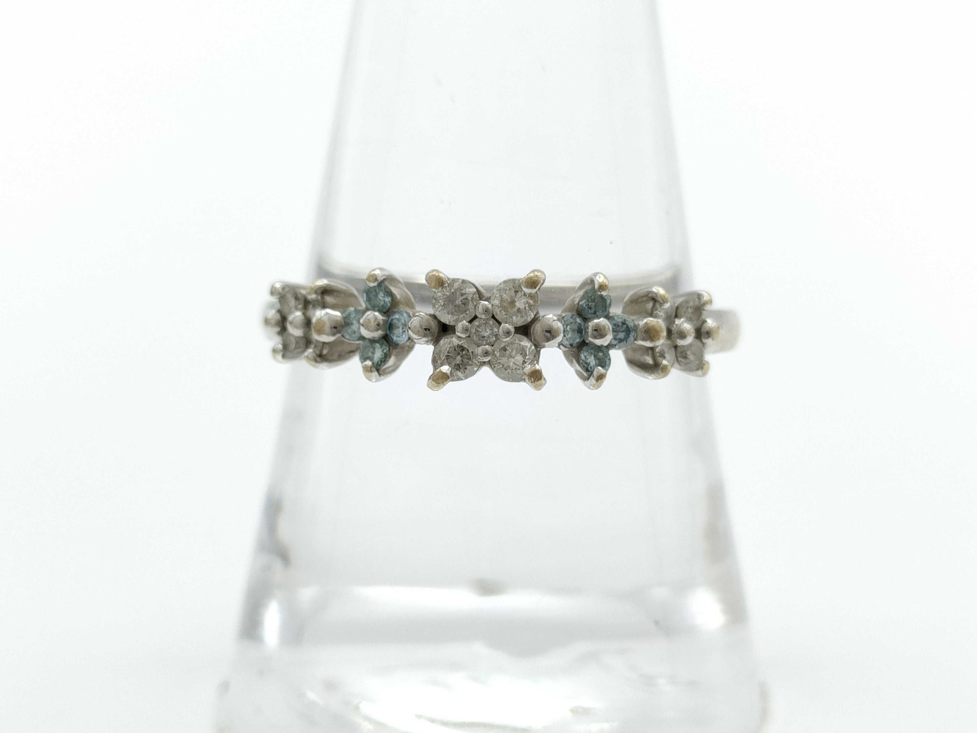 D0.32ct K18WG 3.7g Ring