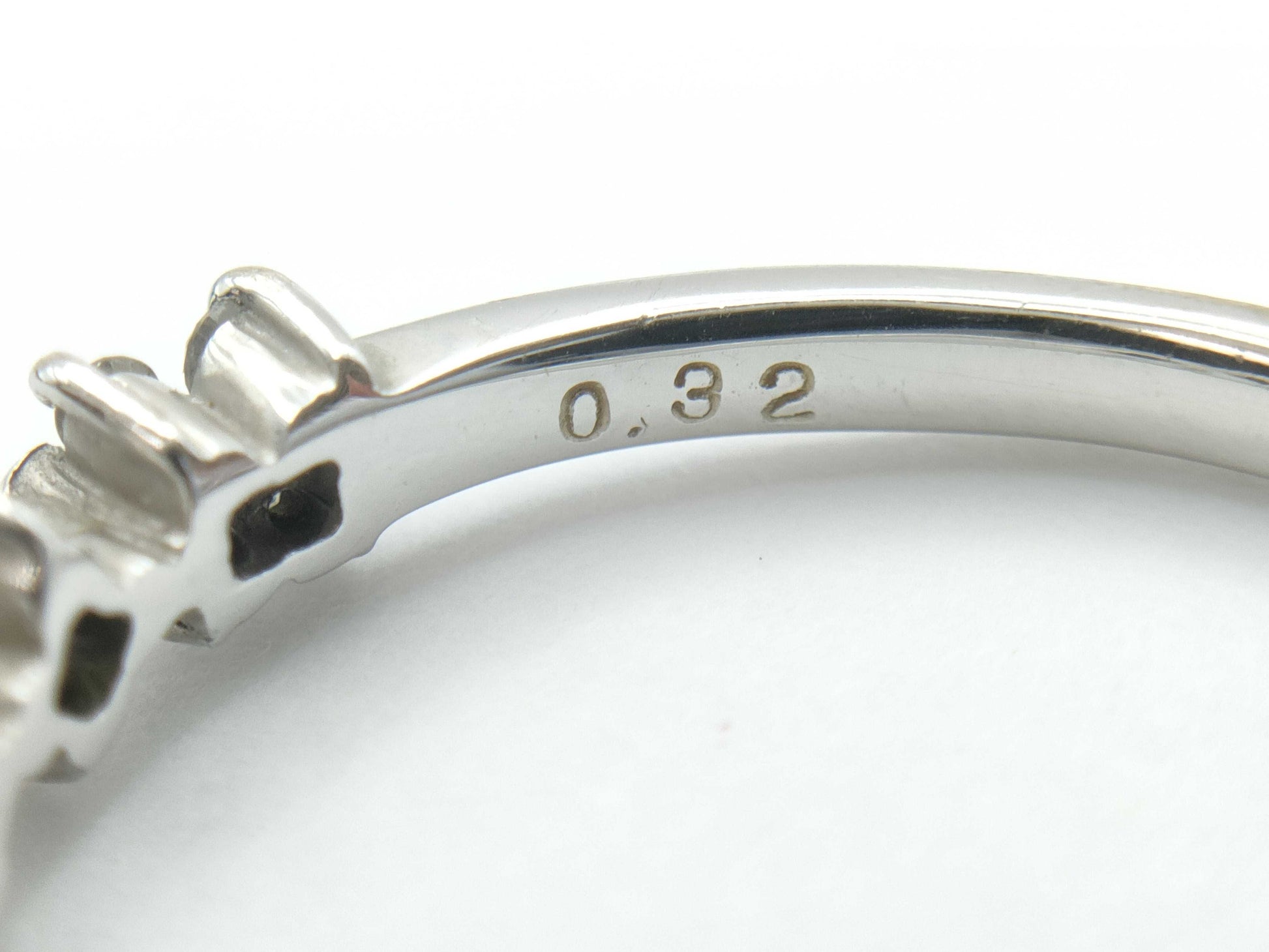 D0.32ct K18WG 3.7g Ring