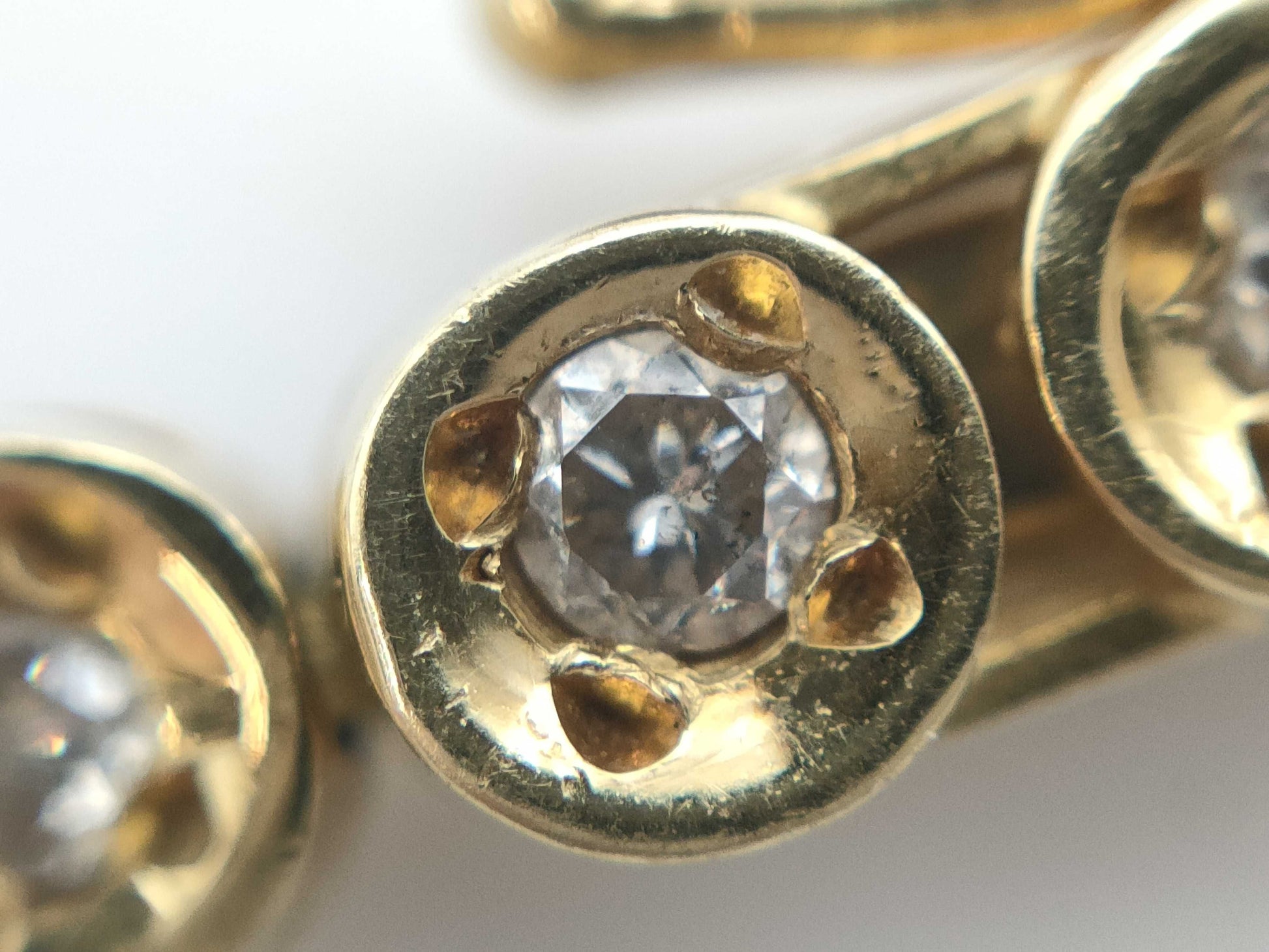 D1.01ct K18 7.4g Bracelet Bangle