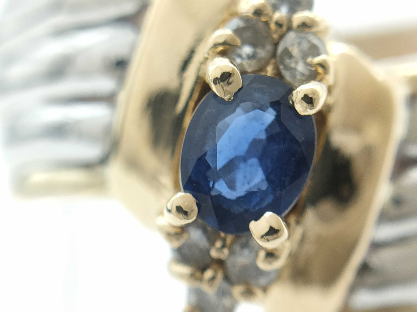 S0.36ct D0.12ct K18/PT900 6.6g Ring
