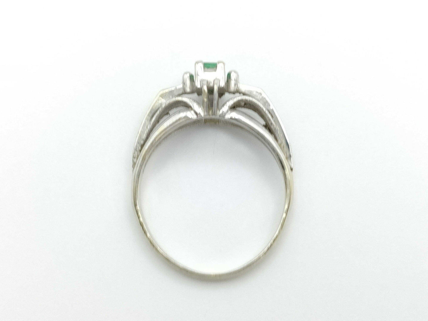 Emerald K14WG 2.3g Ring