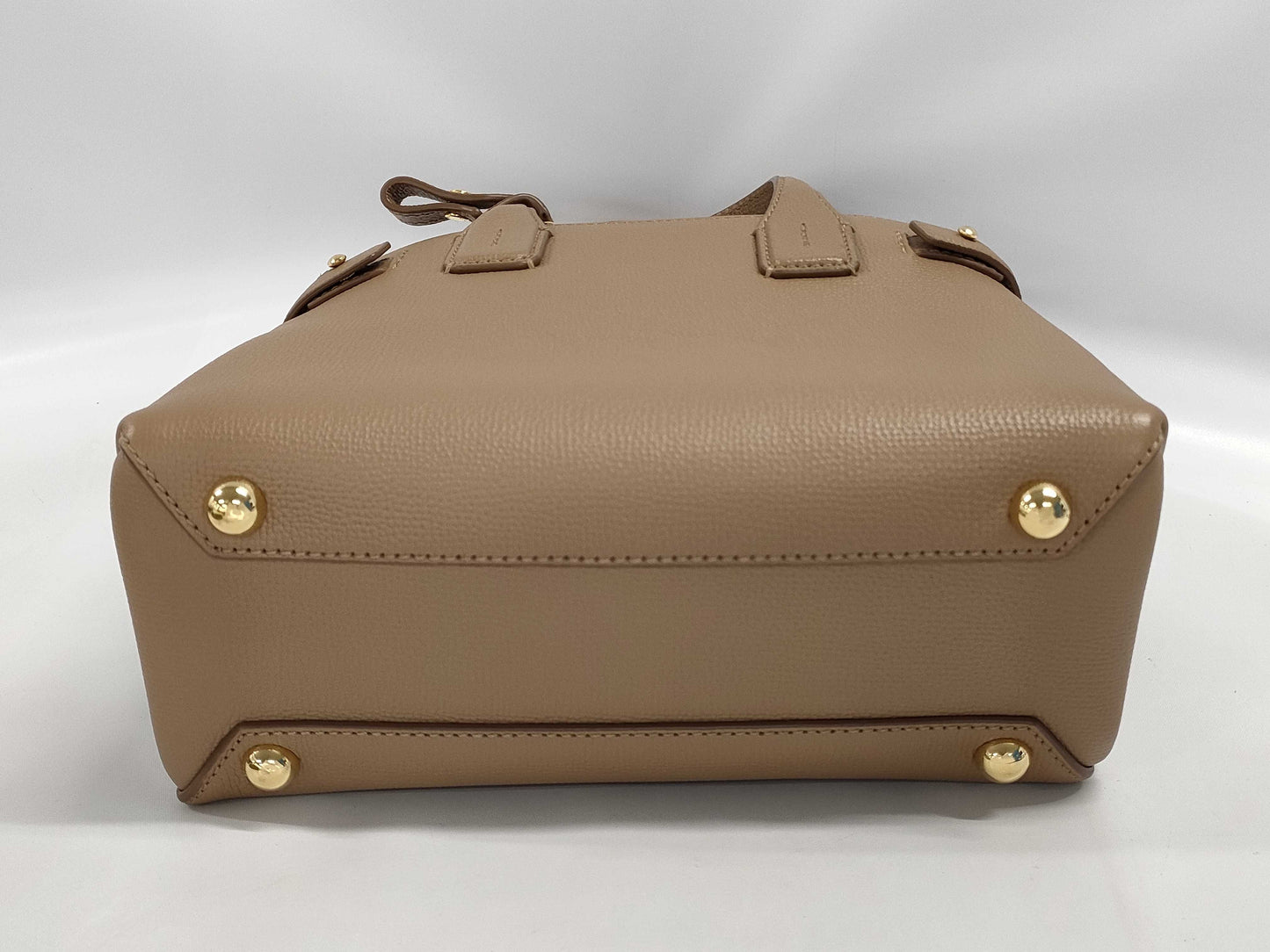 BURBERRY 2-way brand bag, brown handbag