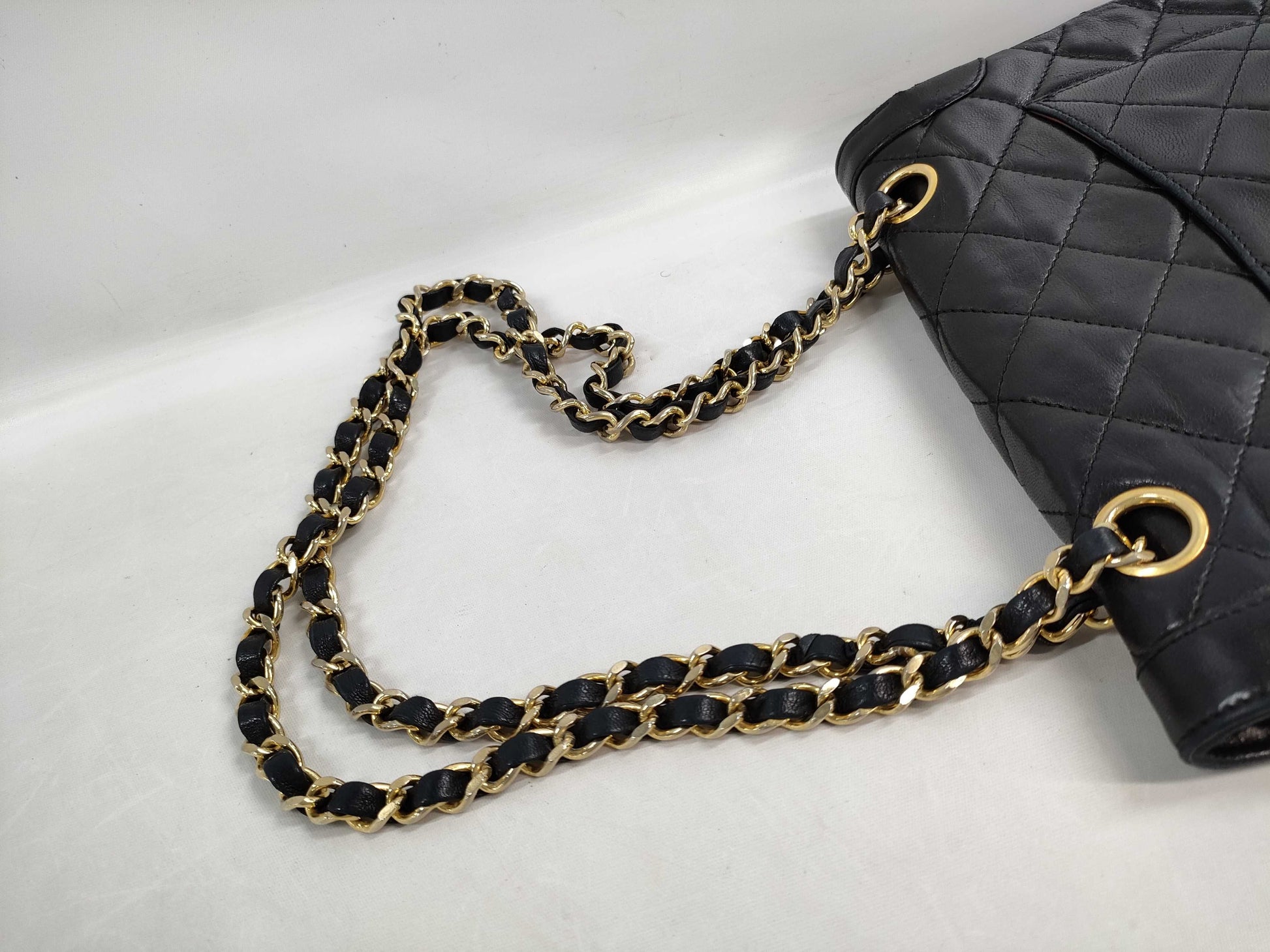 CHANEL Lambskin Chain Shoulder Bag Paris Limited Edition Shoulder Bag