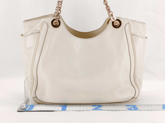 Salvatore Ferragamo Gancini Ferragamo Hand Leather Tote Bag