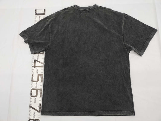 SALUTE T-shirt, Vintage Floral Print, Crew Neck, Size M