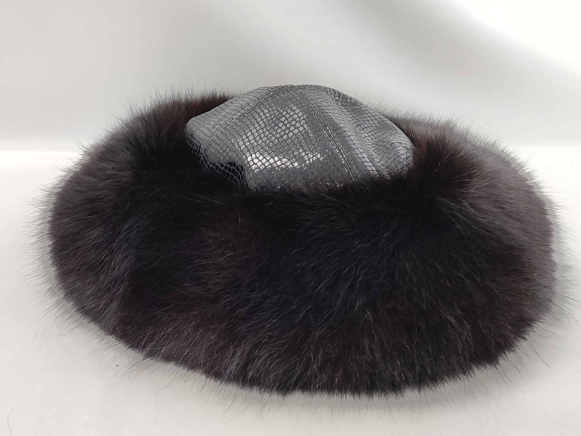 Kates Boutique Canada Fur Hat Black Other Accessories