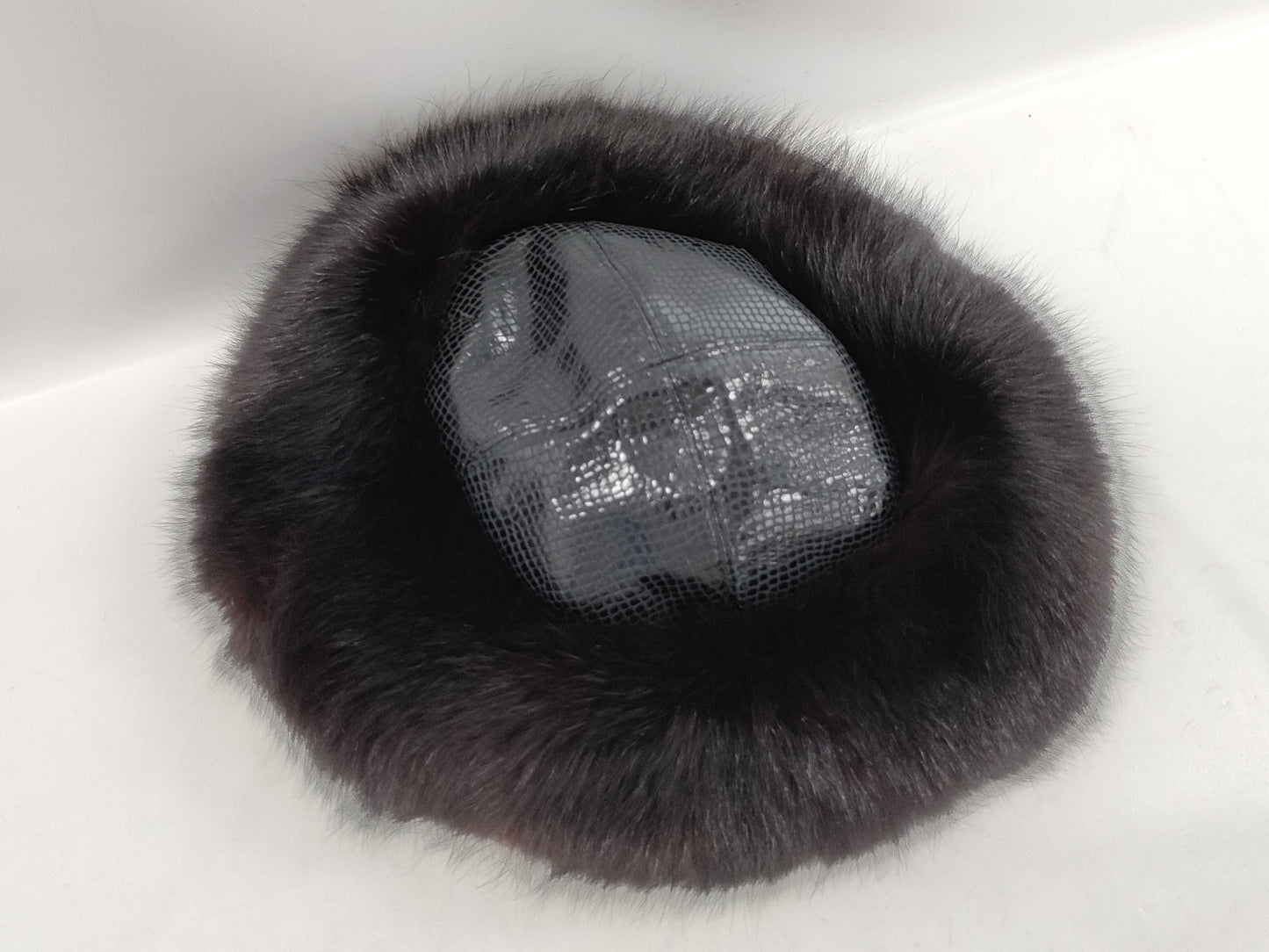 Kates Boutique Canada Fur Hat Black Other Accessories