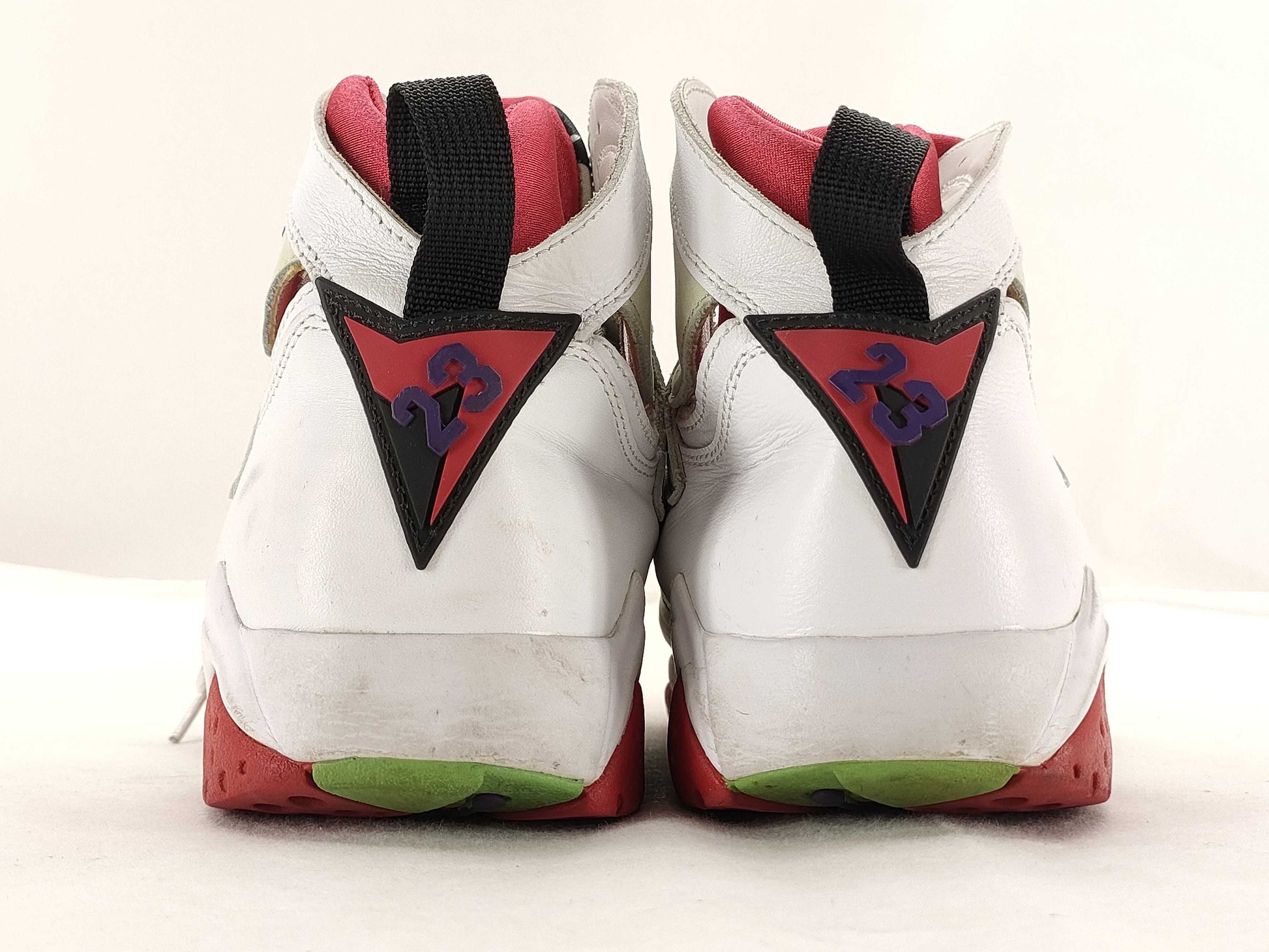 NIKE Air Jordan 7 Retro Hare Air Jordan 7 Retro Hair 2015 304775-125 White Red Size 30cm Sneakers