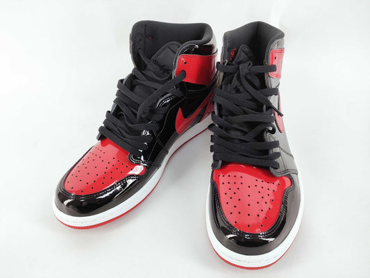 NIKE Nike Air Jordan 1 High OG Patent Bread US12 Sneakers