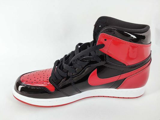 NIKE Nike Air Jordan 1 High OG Patent Bread US12 Sneakers