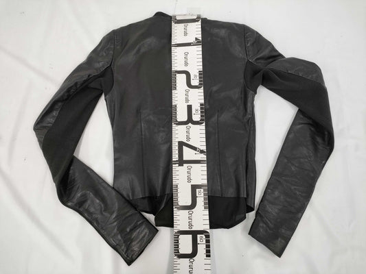 Rick Owens Leather Riders Jacket 40