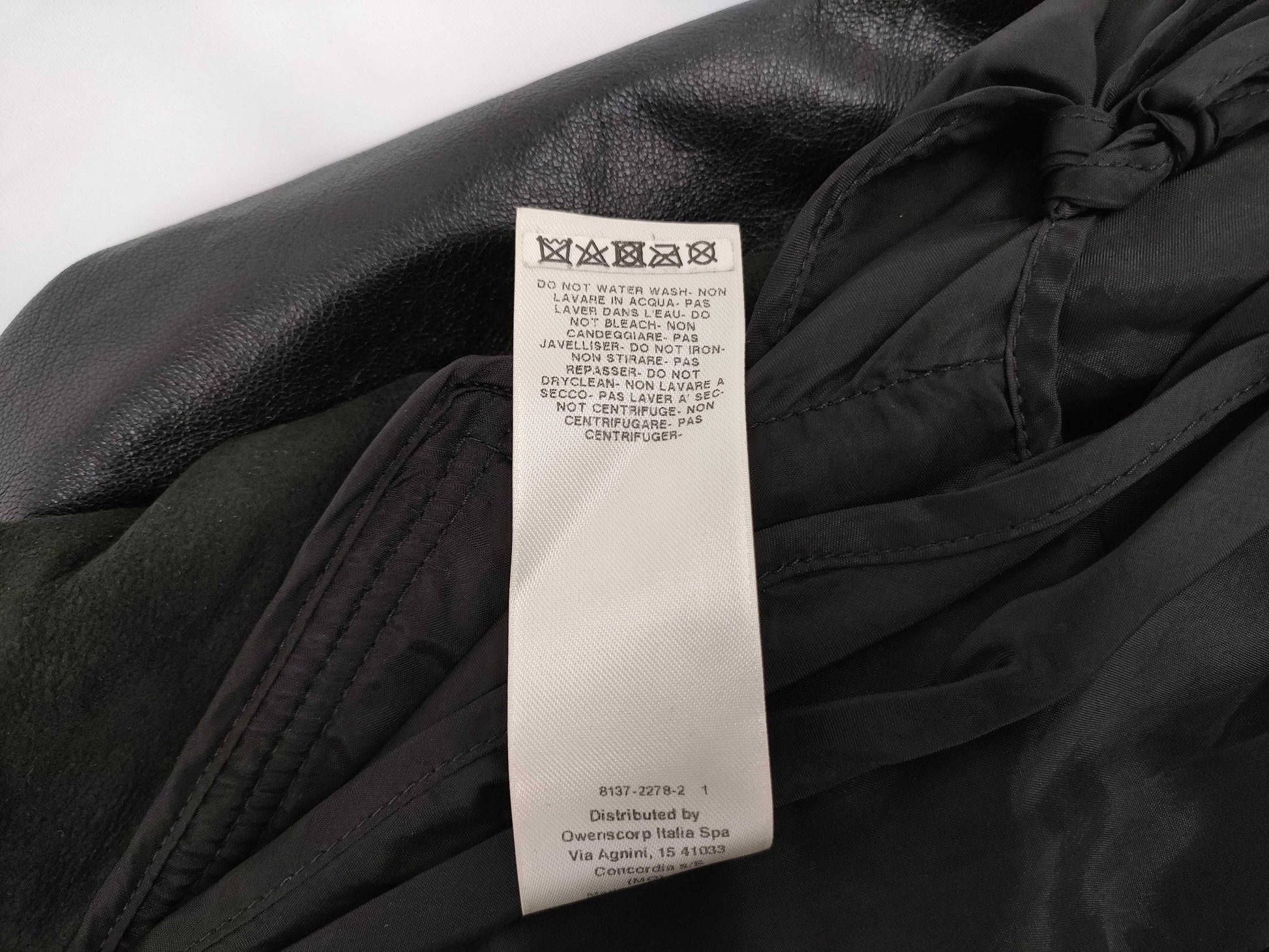 Rick Owens Leather Riders Jacket 40