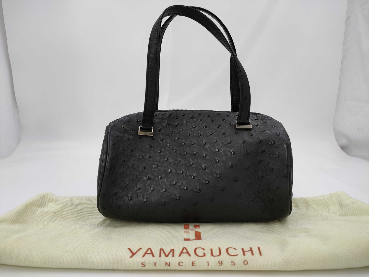 Yamaguchi Ostrich Handbag