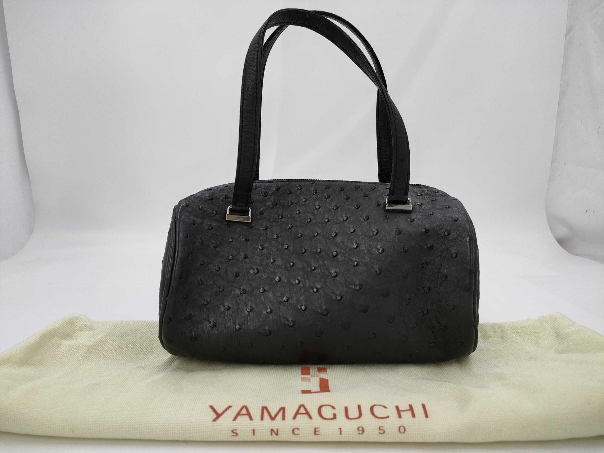 Yamaguchi Ostrich Handbag