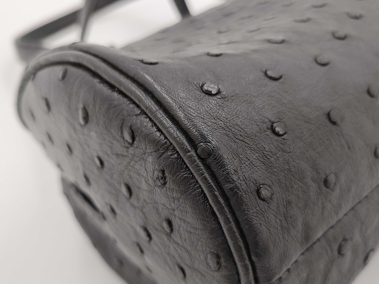 Yamaguchi Ostrich Handbag