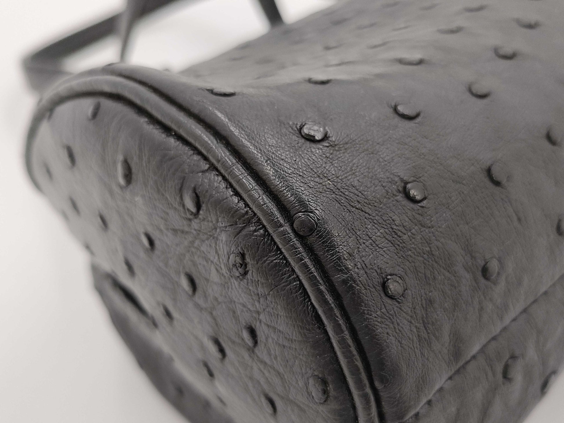 Yamaguchi Ostrich Handbag