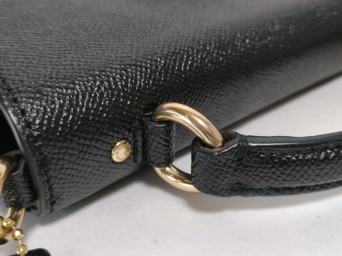 COACH COACH 2WAY Mini Shoulder Black Shoulder Bag