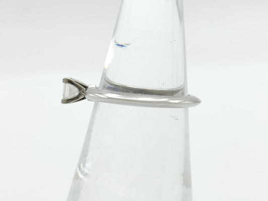 Tiffany&Co. Solitaire D0.33ct Pt950 4.5g Ring