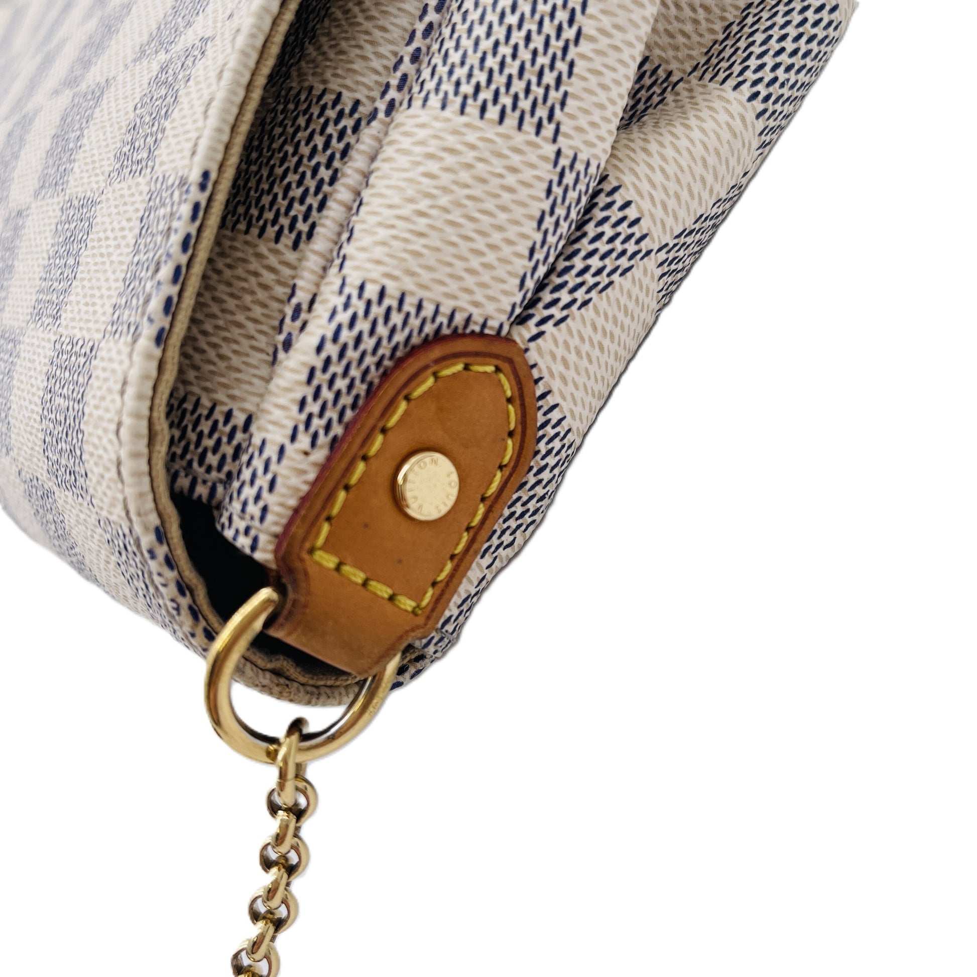 LOUIS VUITTON Louis Vuitton Favorite MM Damier Azul Shoulder Bag Shoulder Bag
