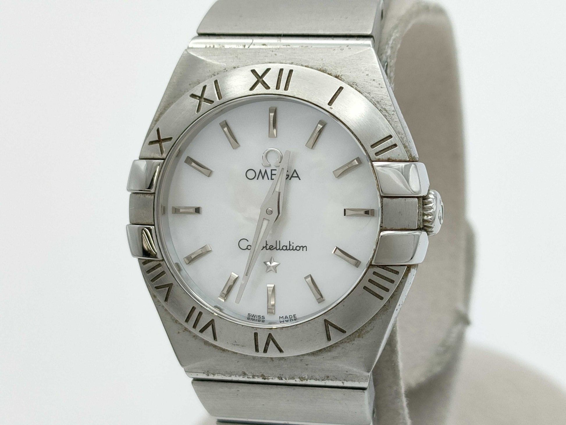 OMEGA Constellation 92480230 123.10.24.60.02.001 Shell Dial Quartz Women's Watch