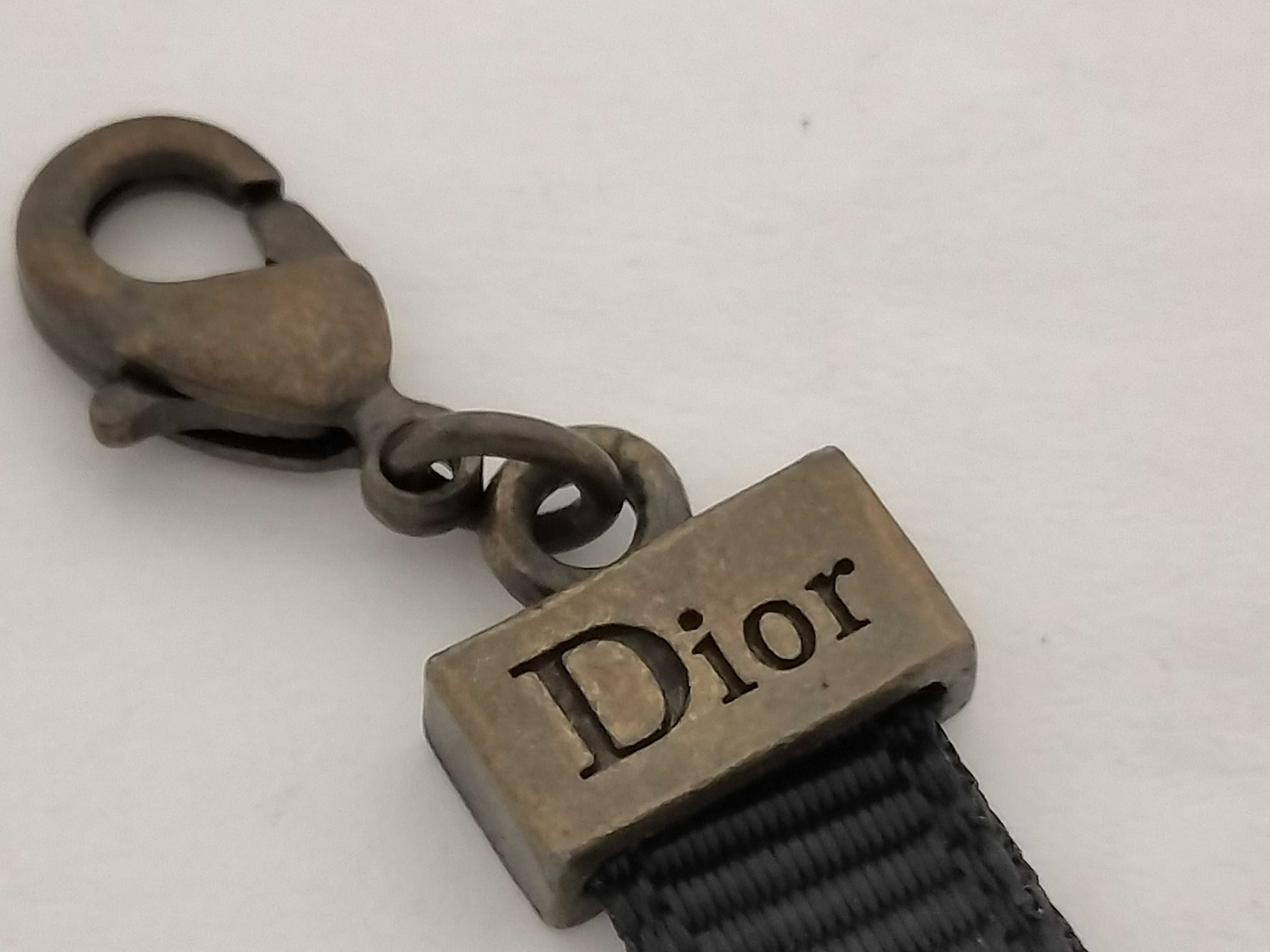 Dior Christian Dior Choker Necklace Logo Necklace