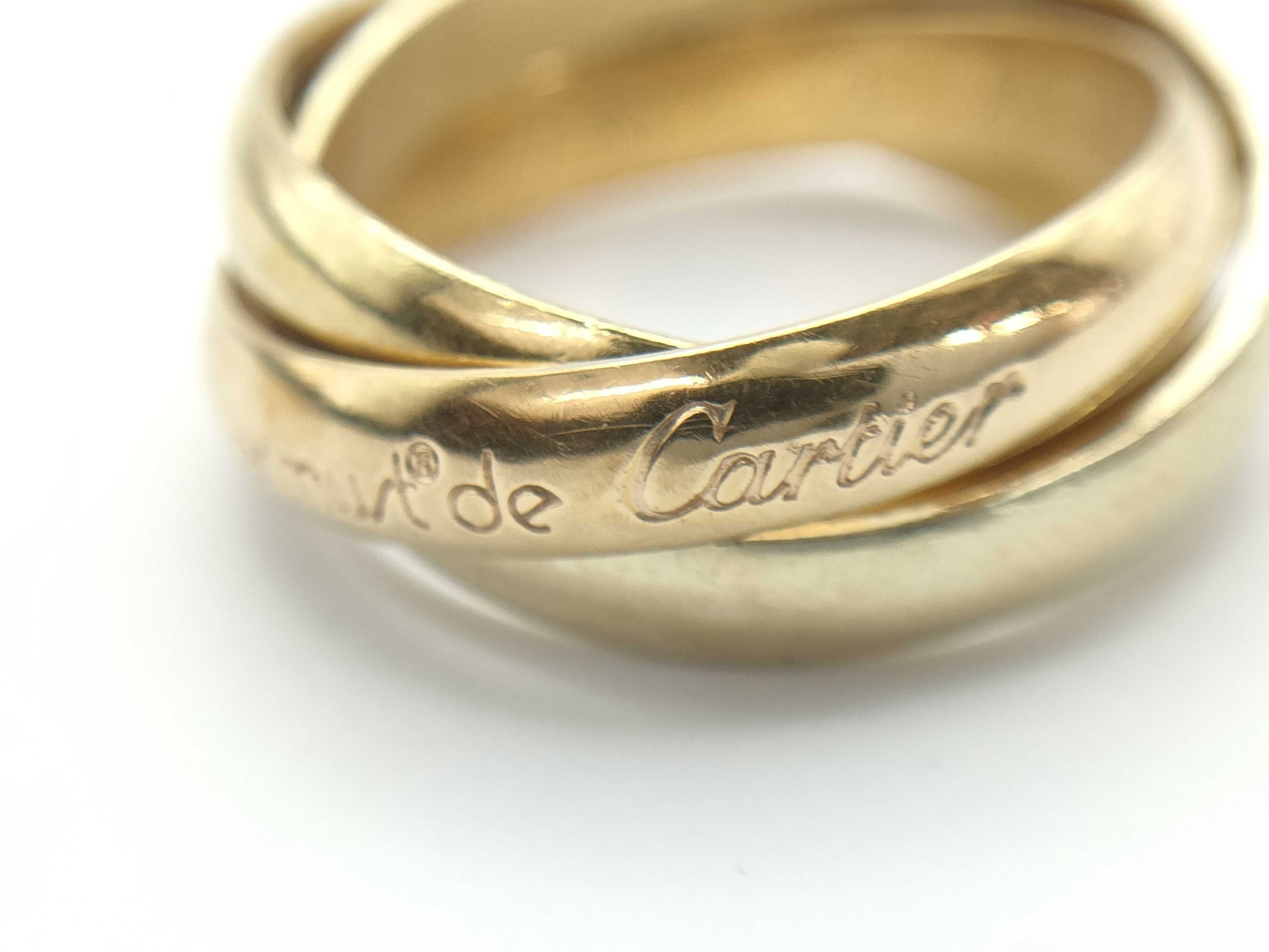 Cartier Trinity #53 750 8.4g Ring
