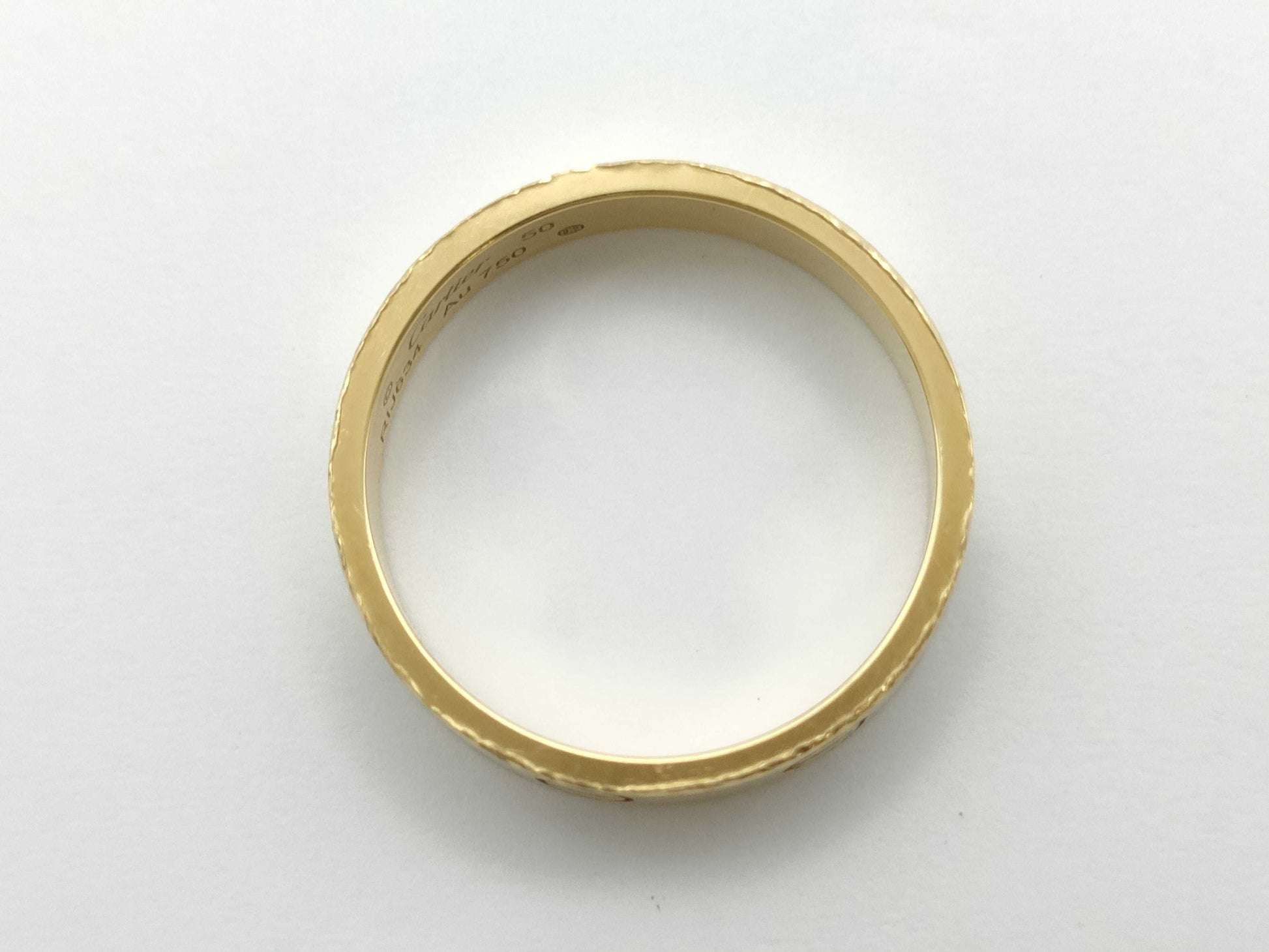 Cartier Mini Love #50 YG Au750 3.1g Ring