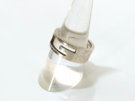 GUCCI Gucci Ring AG925 Size 18 8.3g Ring