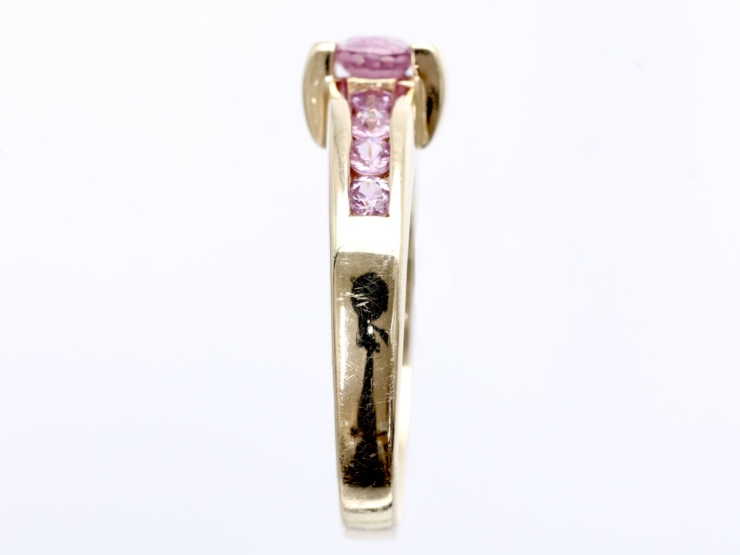 Pink Sapphire K10 3.2g Ring