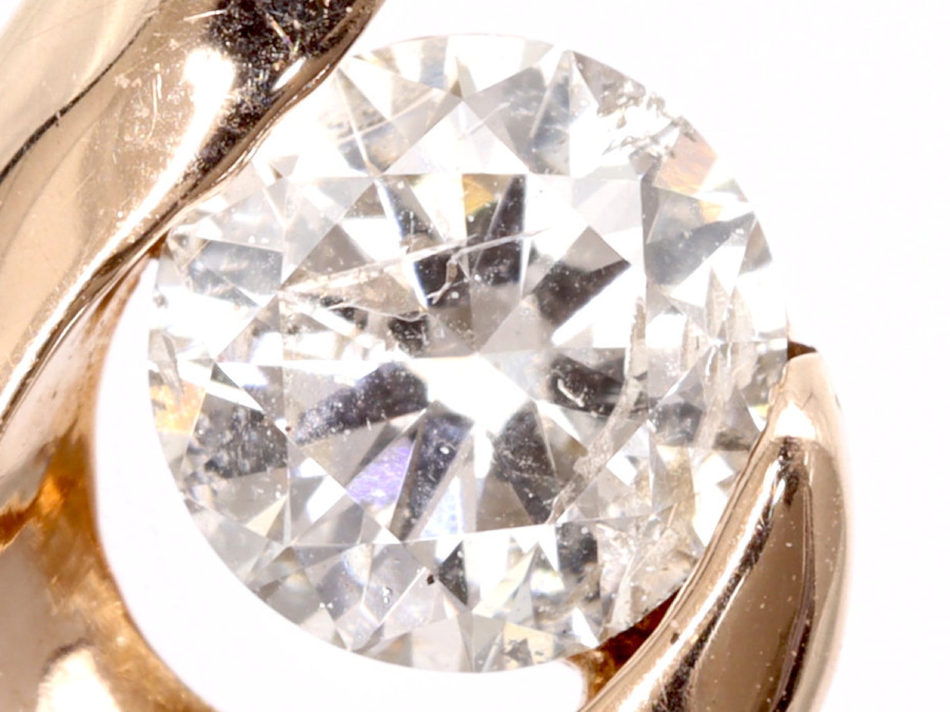 D0.15ct K10 1.0g Necklace