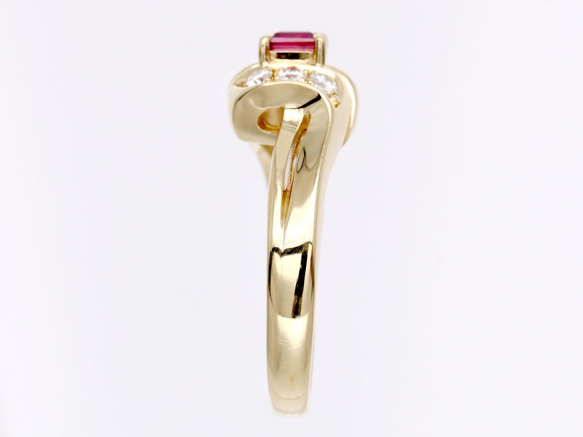 POLA R0.17ct D0.12ct 750 3.8g Ring