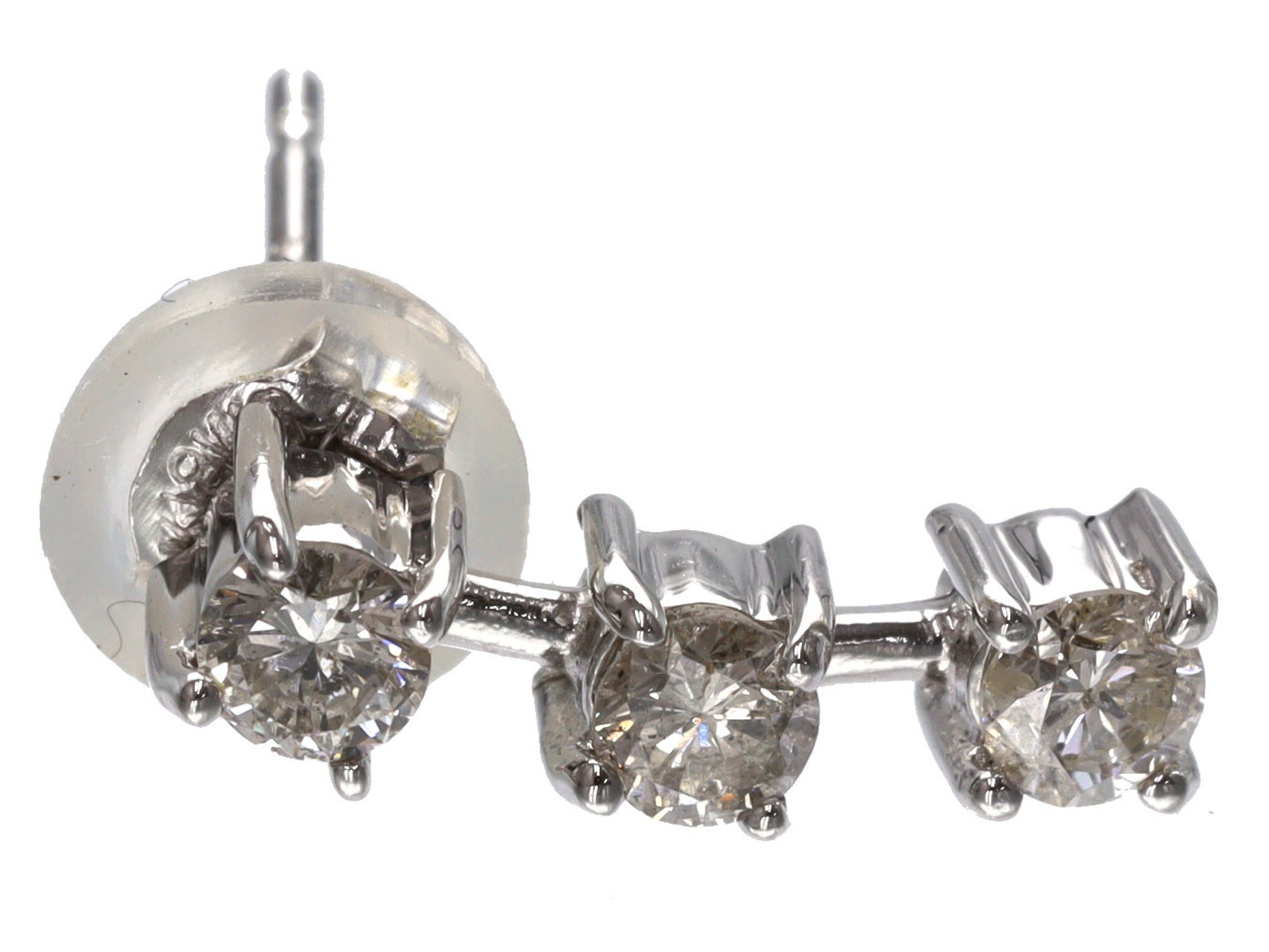 D0.25/0.25ct K18WG 1.3g Ring