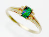 Boulder Opal Diamond K18 1.3g Ring