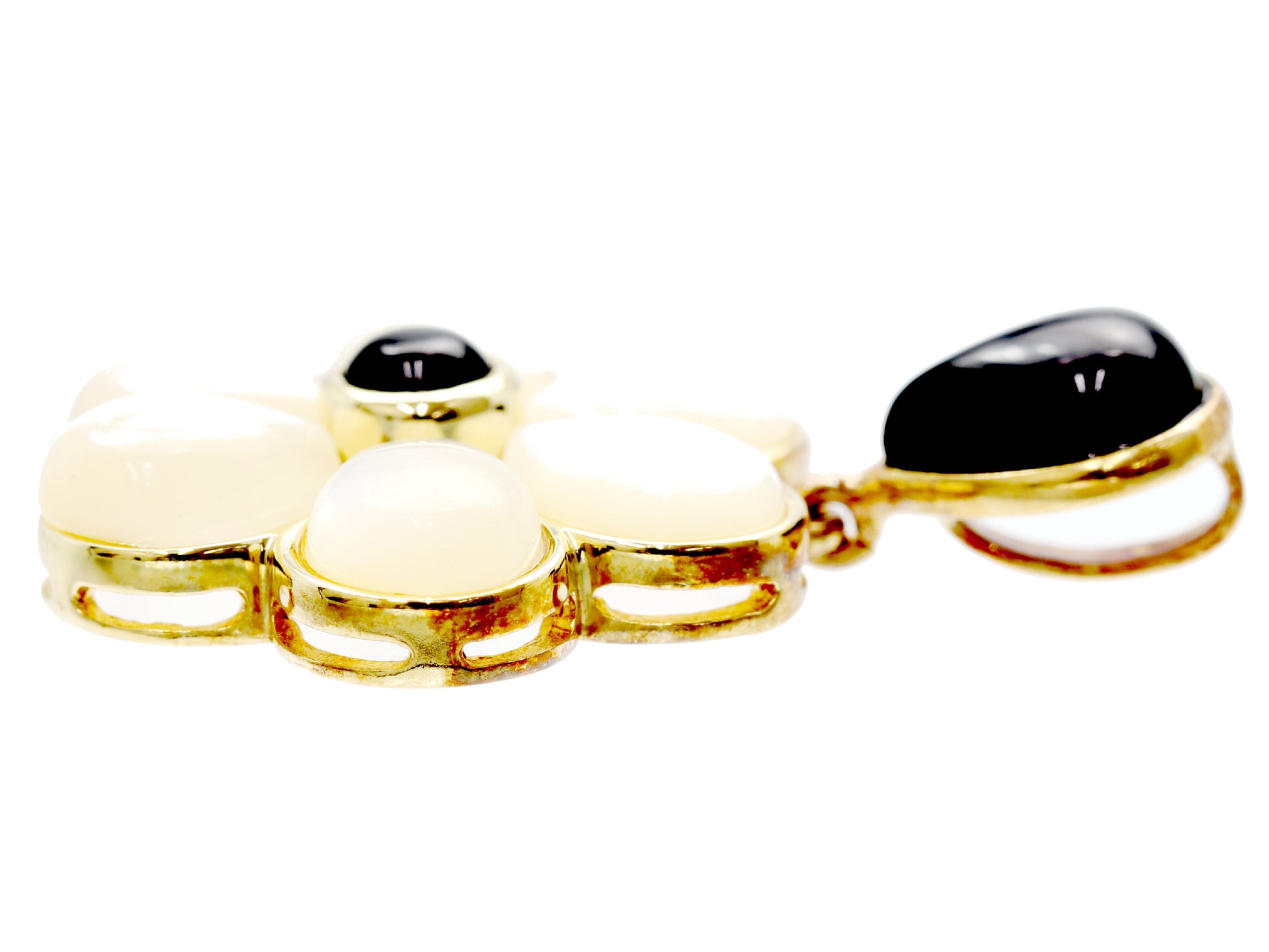 Shell Onyx K18 3.4g Pendant Top
