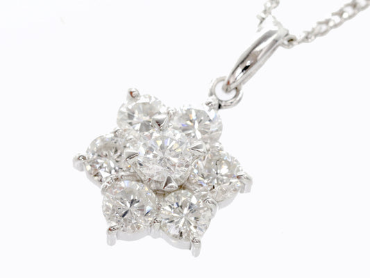 D1.031ct PT900/850 5.7g Necklace