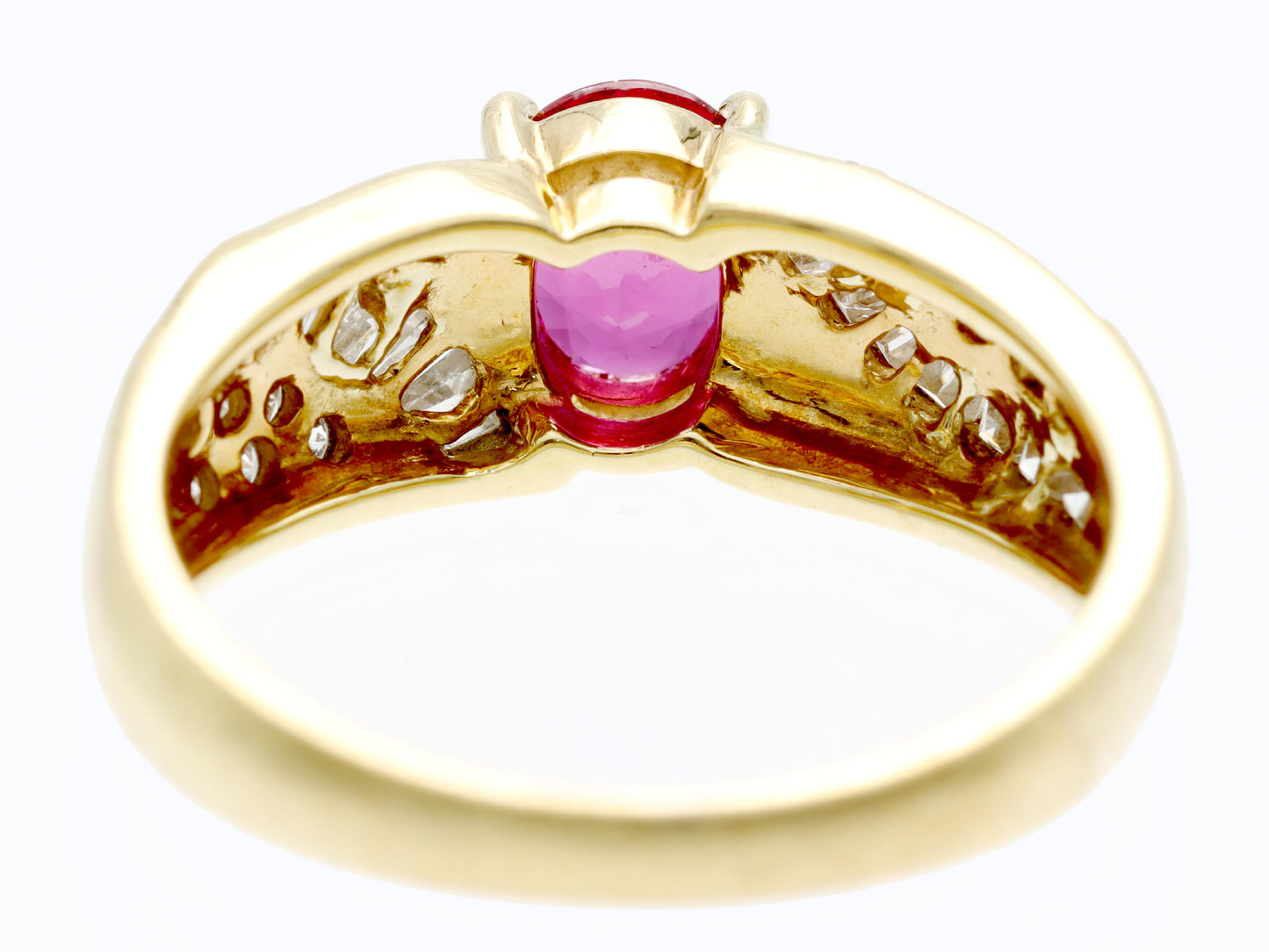Ruby Diamond 750 5.0g Ring