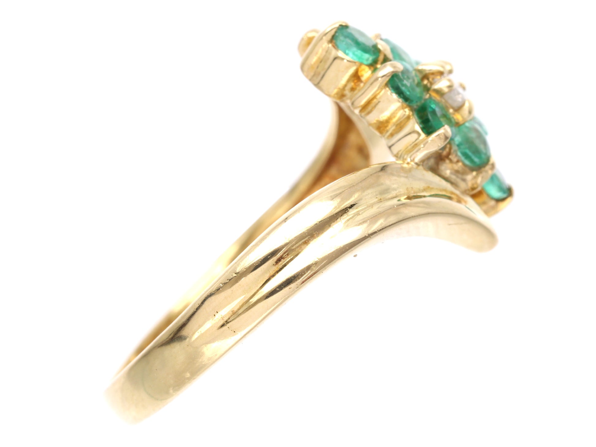 E0.36ct D0.05ct K18 2.8g Ring