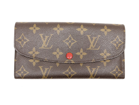LOUIS VUITTON Monogram Portefeuille Emily M60136 Wallet