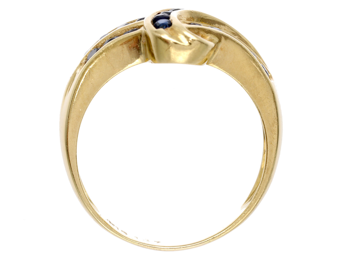 S1.27ct K18 5.0g Ring