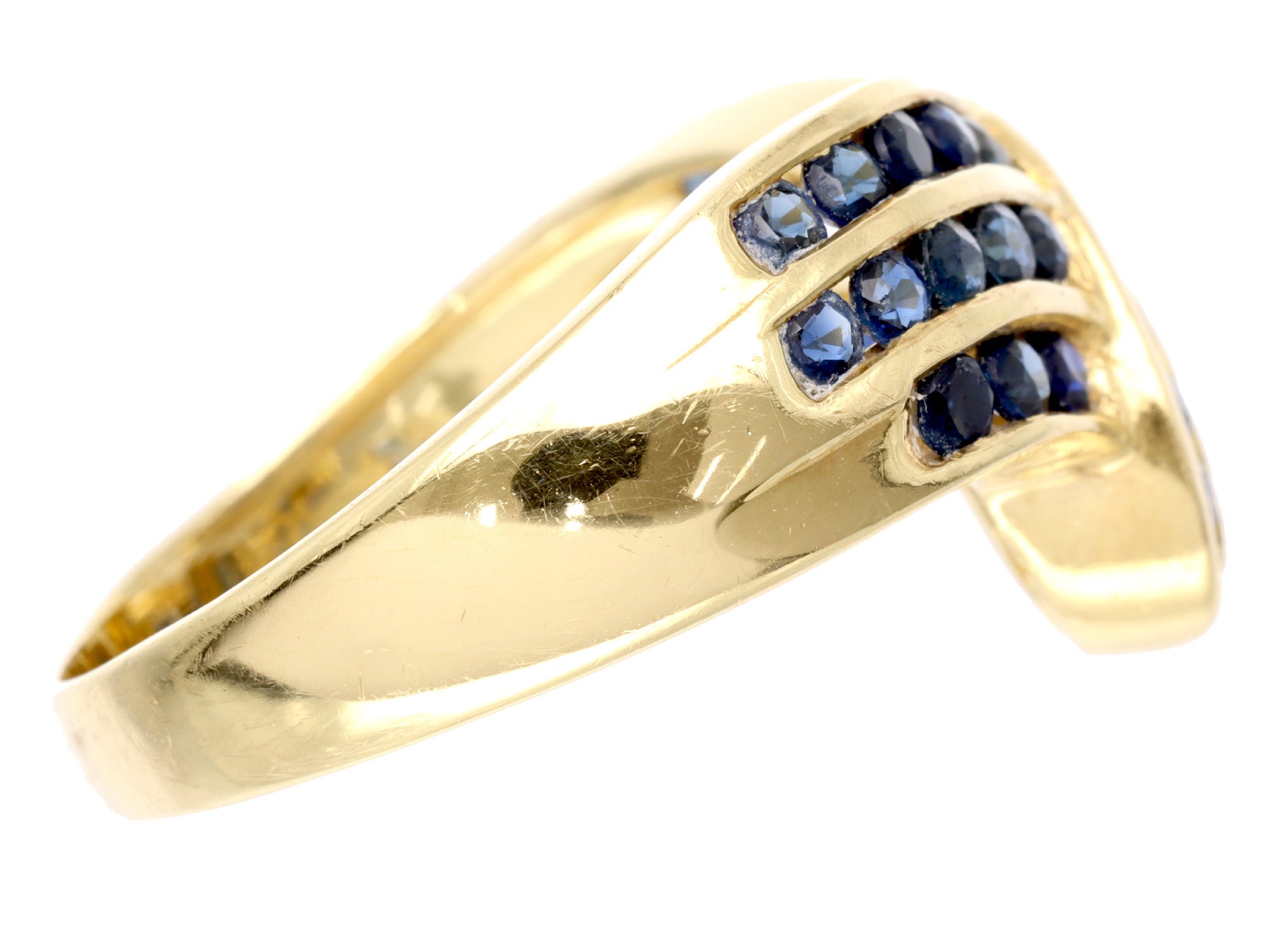 S1.27ct K18 5.0g Ring