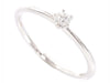 D0.089ct K18WG 1.5g Ring