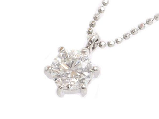 D0.710ct Pt900/850 3.0g Necklace