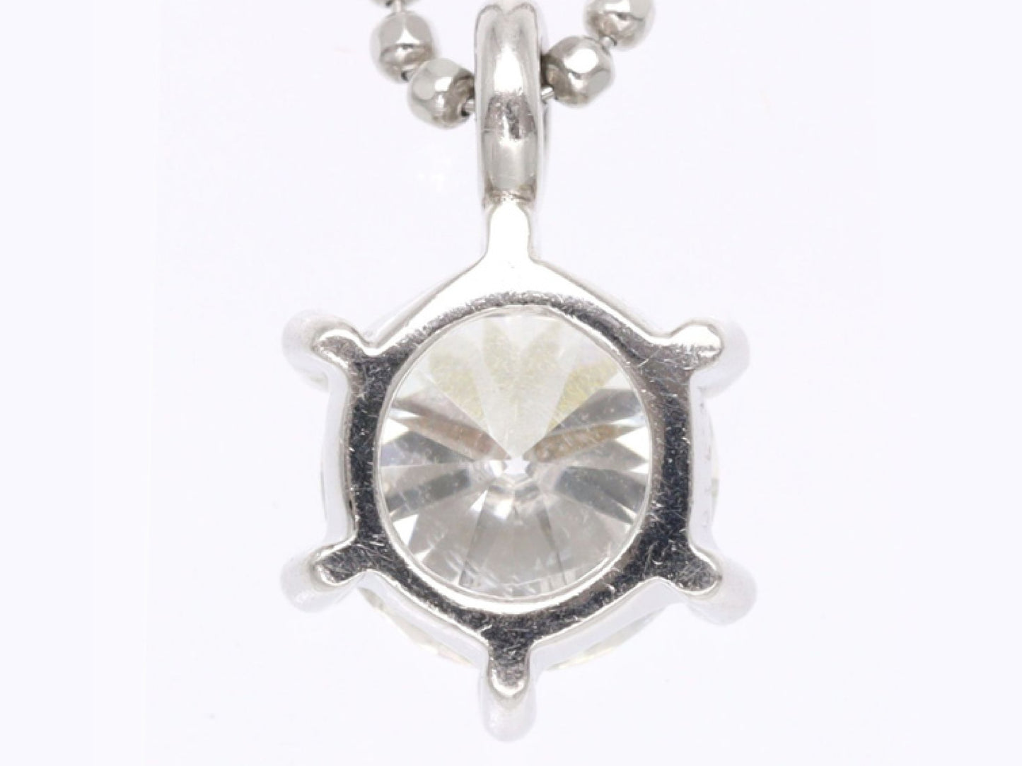D0.710ct Pt900/850 3.0g Necklace