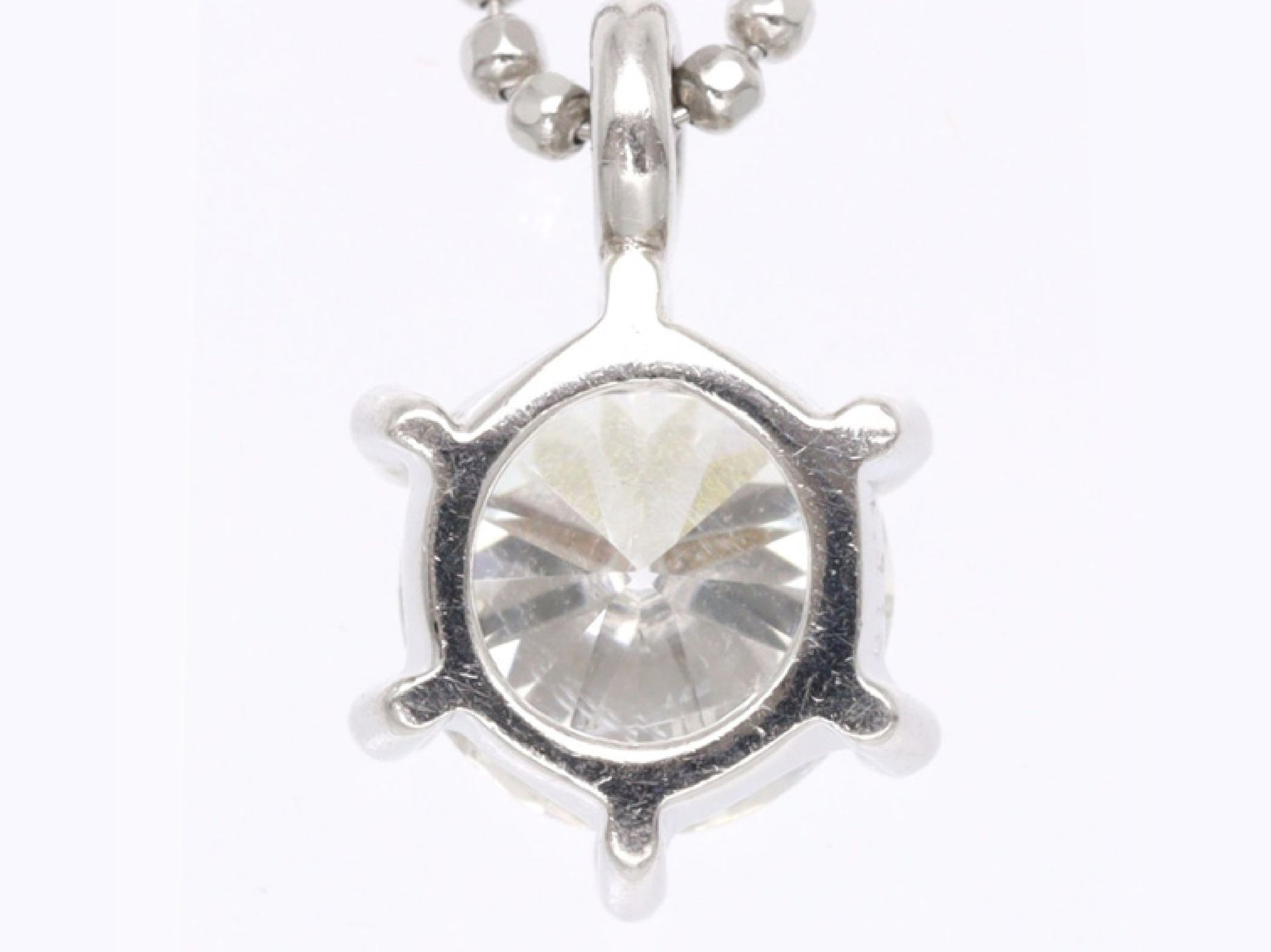 D0.710ct Pt900/850 3.0g Necklace