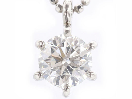 D0.710ct Pt900/850 3.0g Necklace